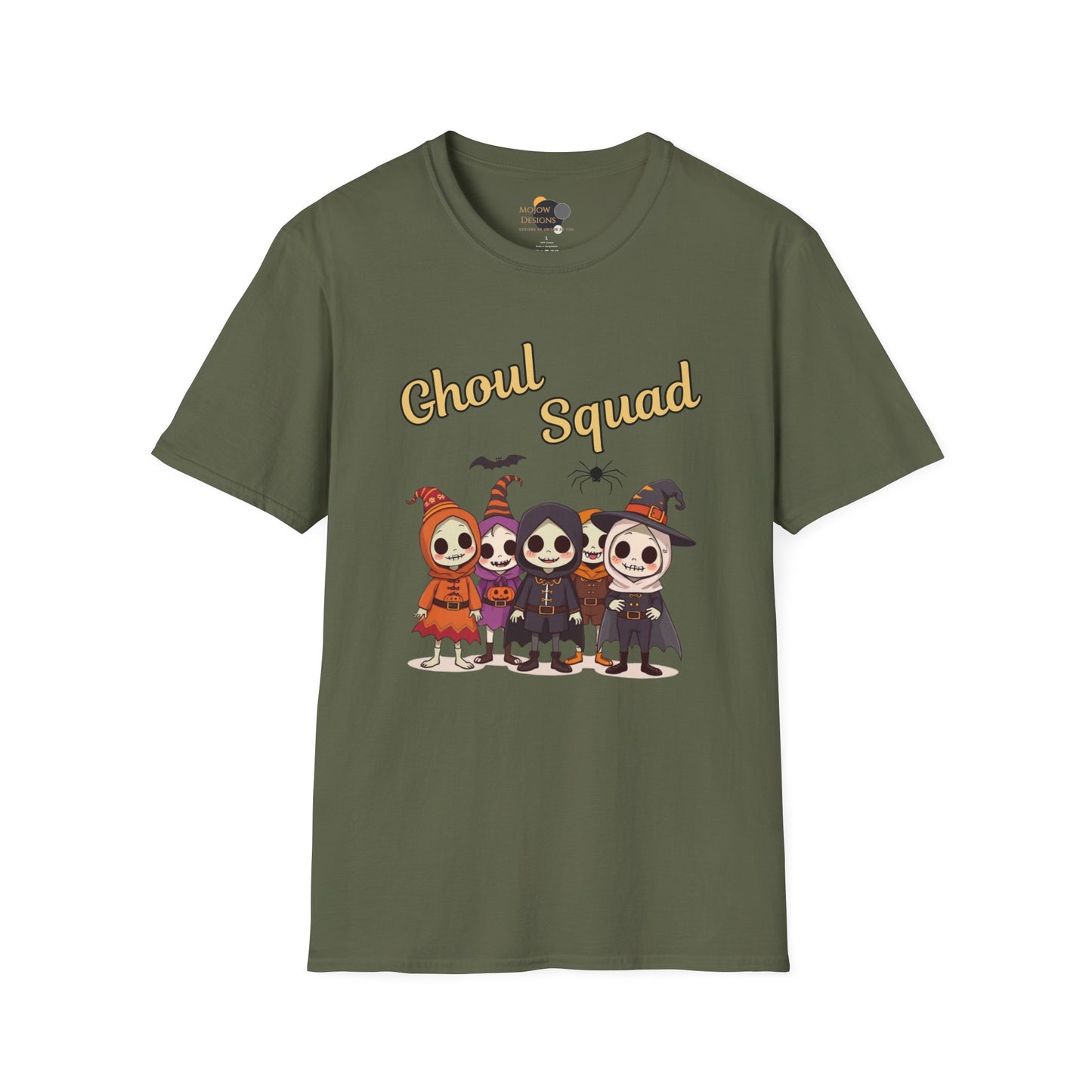 Unisex Ghoul Squad T-Shirt, Halloween Tee, Boo Crew Shirt, Spooky Season Apparel, Ghostly Friends Top, Fall