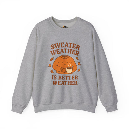 Cozy Fall Crewneck Sweatshirt - Perfect for Autumn Vibes, Gift for Friends, Seasonal Style, Pumpkin Spice Lovers, Cozy Weather Fashion