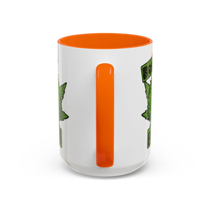 Best Buds Accent Coffee Mug, Cute Plant Mug, Gift for Plant Lovers, Pothead Gifts, Cannabusiness Mug
