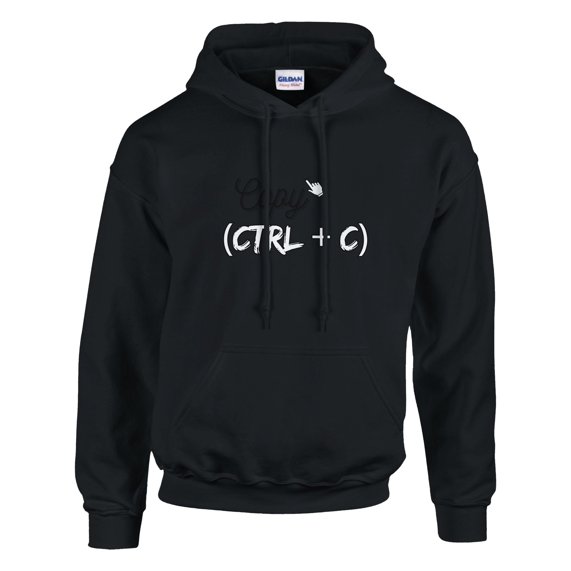 Copy Classic Unisex Pullover Hoodie Black