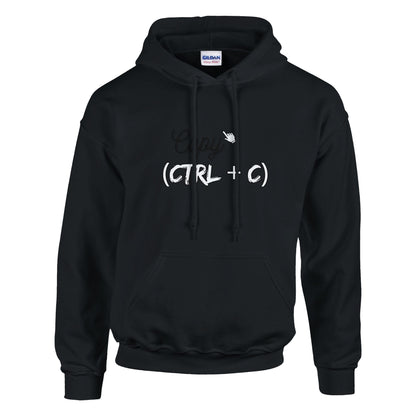 Copy Classic Unisex Pullover Hoodie Black