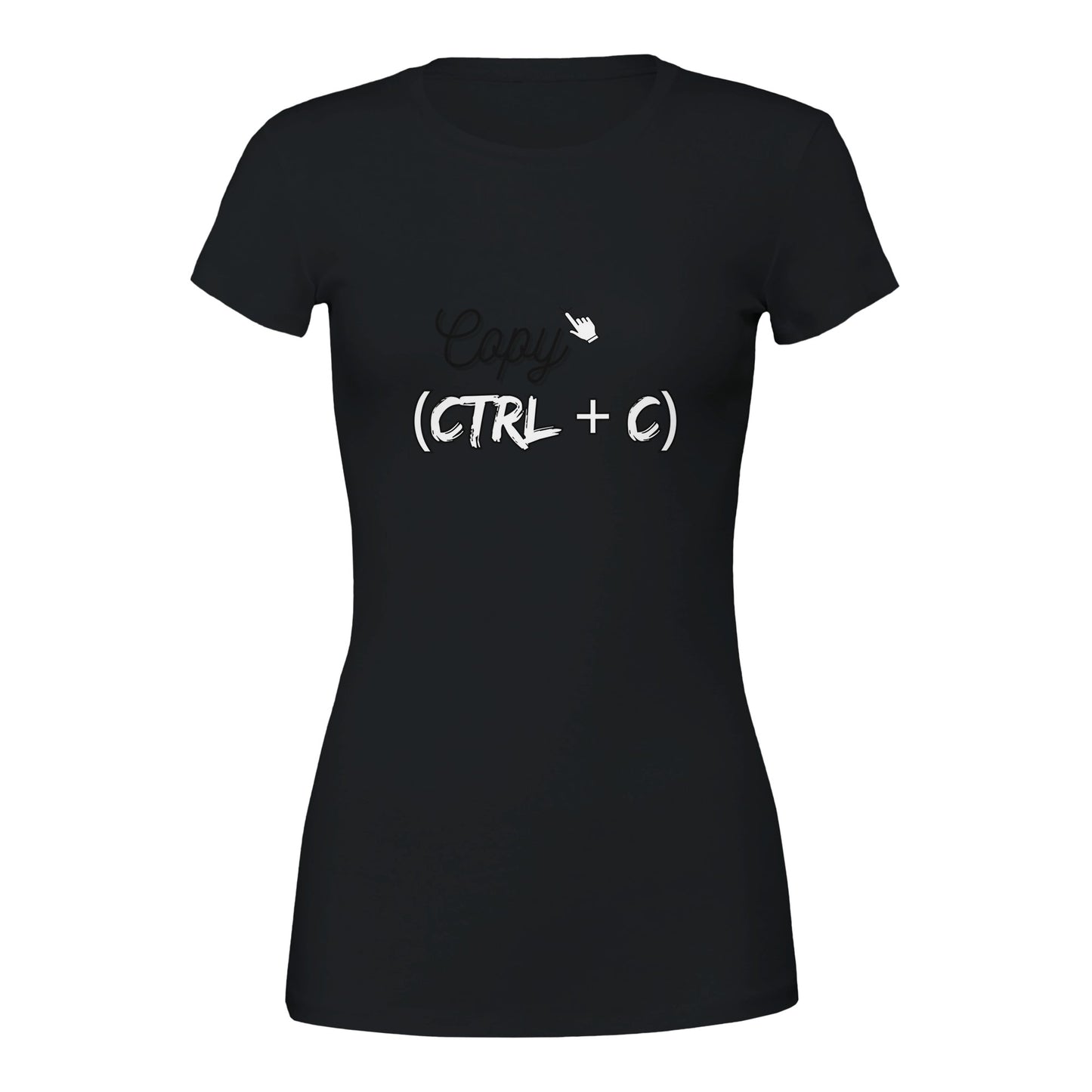 Copy Premium Womens Crewneck T-shirt Black