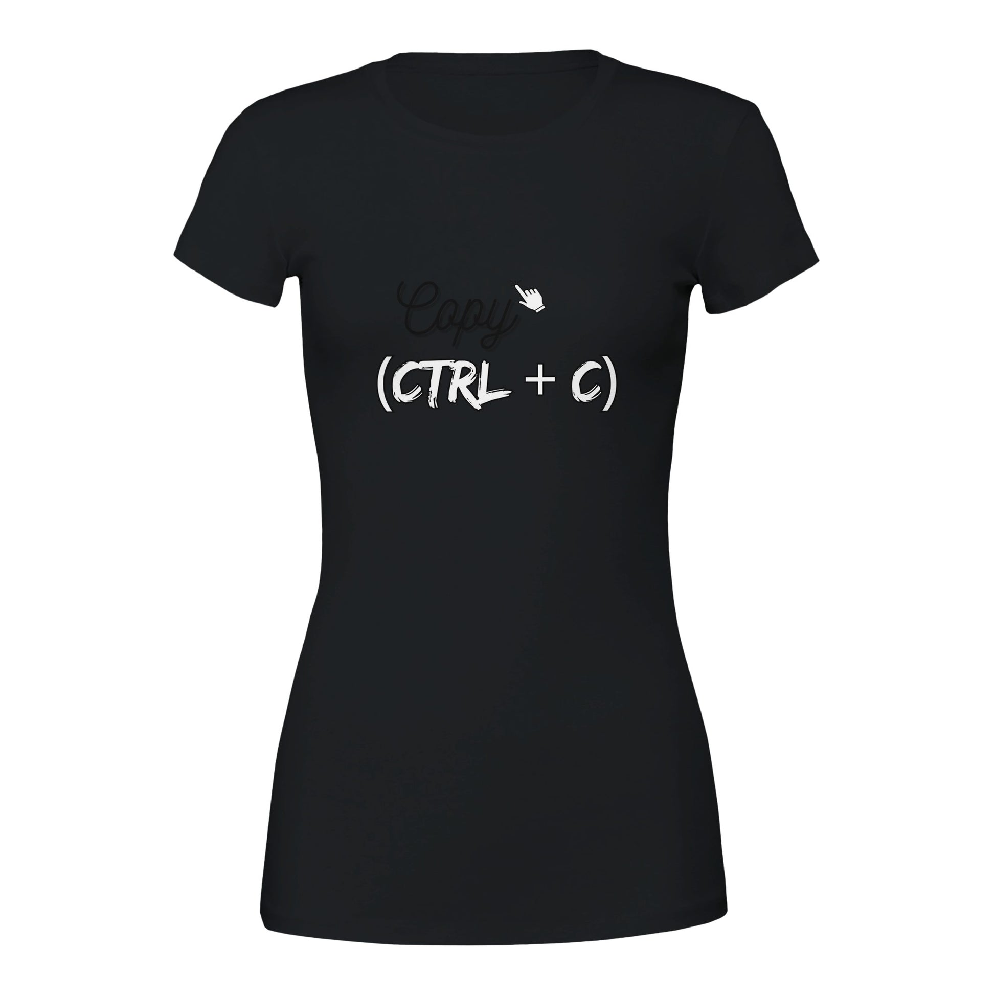 Copy Premium Womens Crewneck T-shirt Black