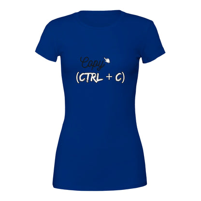 Copy Premium Womens Crewneck T-shirt Royal