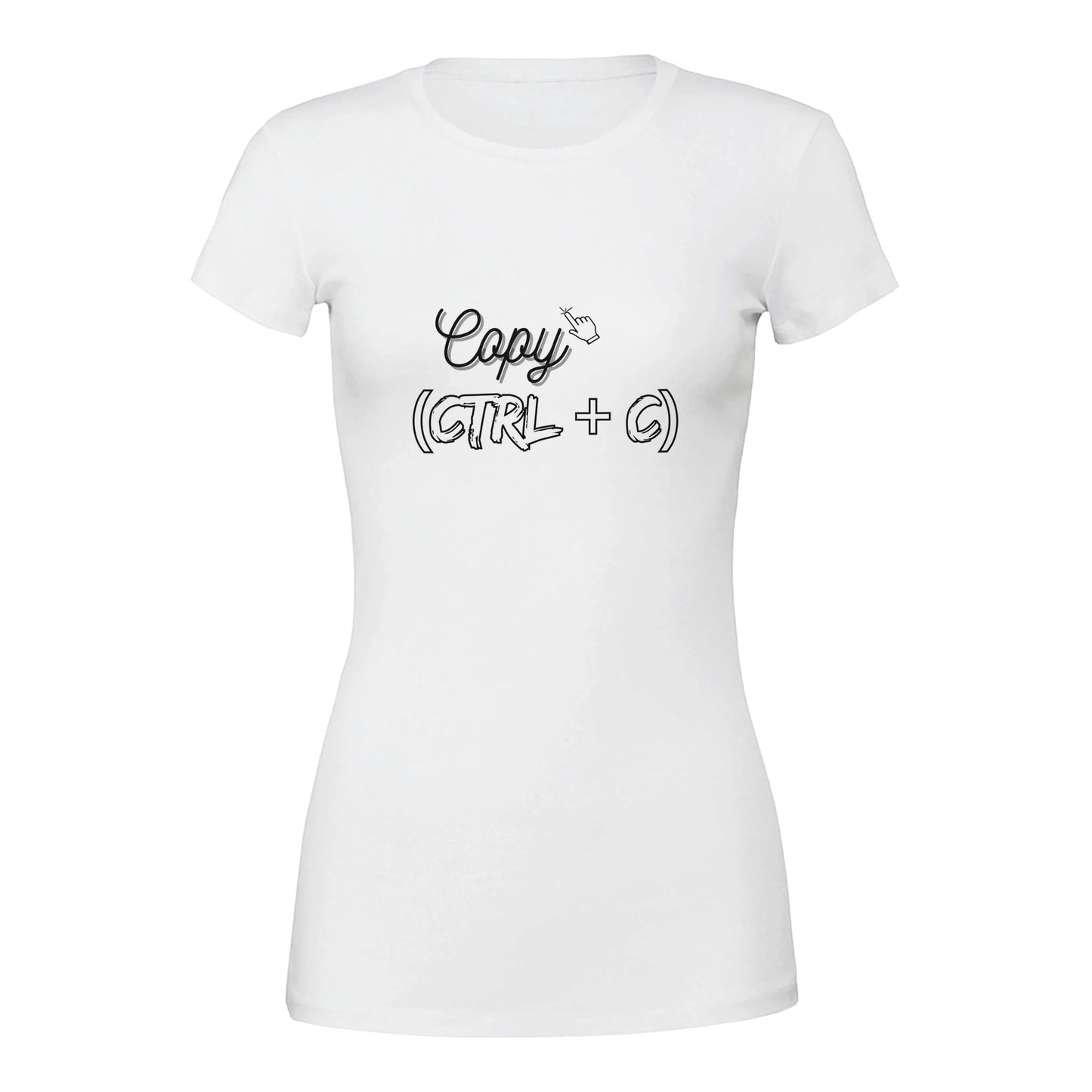 Copy Premium Womens Crewneck T-shirt white