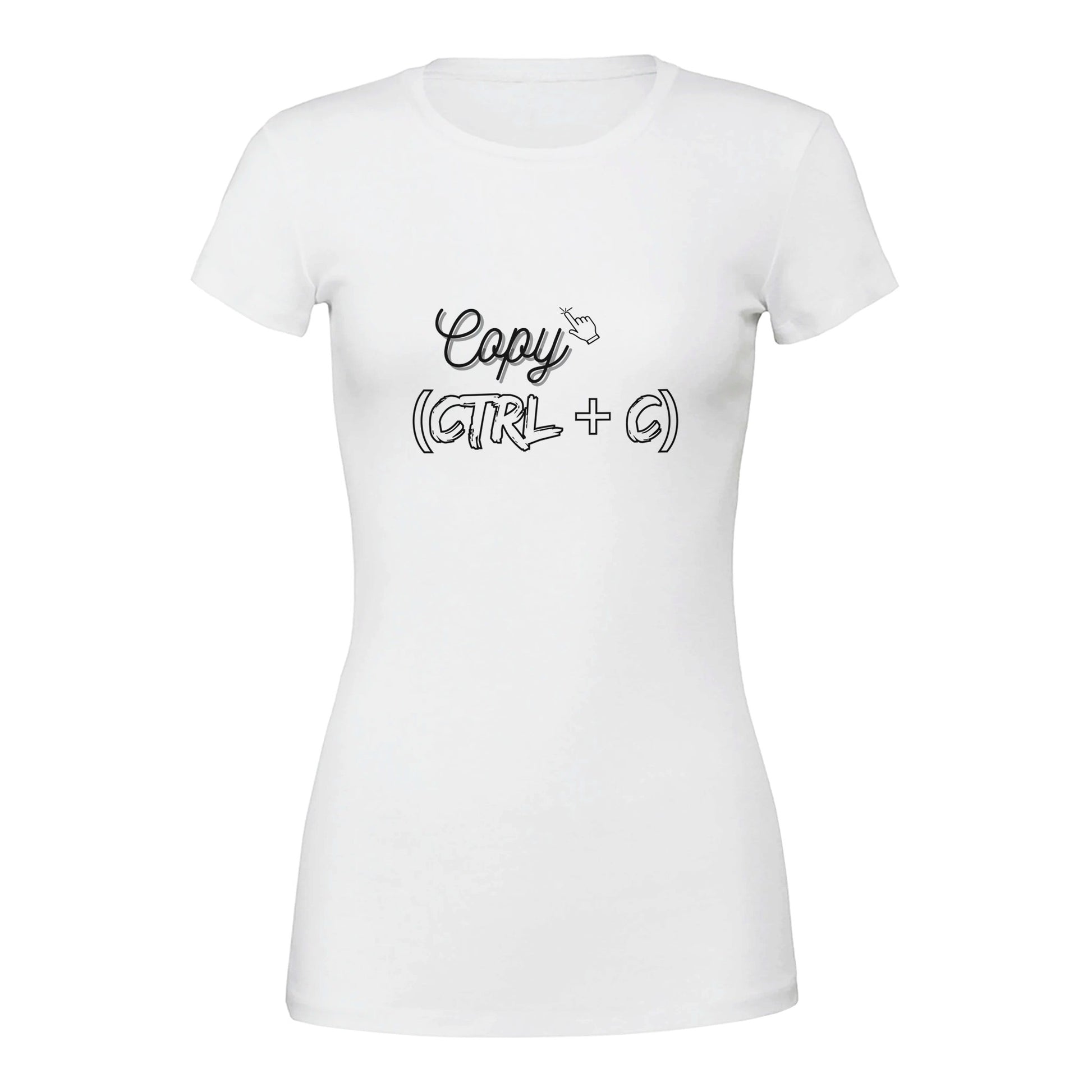 Copy Premium Womens Crewneck T-shirt white