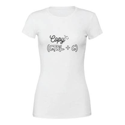 Copy Premium Womens Crewneck T-shirt white
