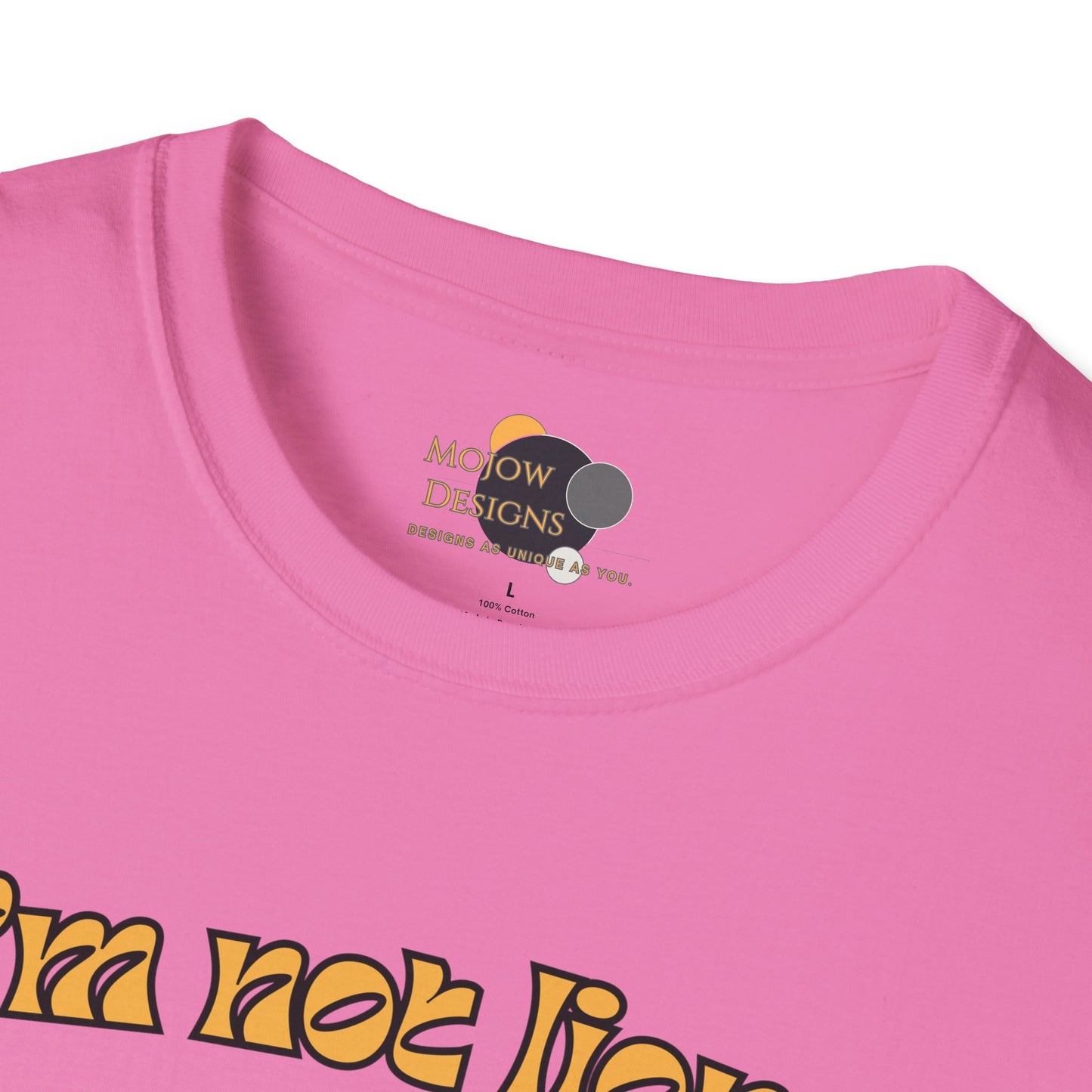 Cute Lion Nap T-Shirt, Funny Animal Tee, Nap Lover Shirt, Relaxation Attire Label Pink