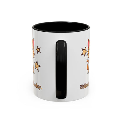 Feline Good Today Mug - Cute Cat Coffee Mug, Cat Lover Gift, Coffee Lover Mug, Fun Cat Mug, Feline Inspired Drinkware Handle Black