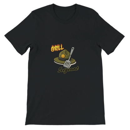 Grill sergeant Premium Unisex Crewneck T-shirt Black