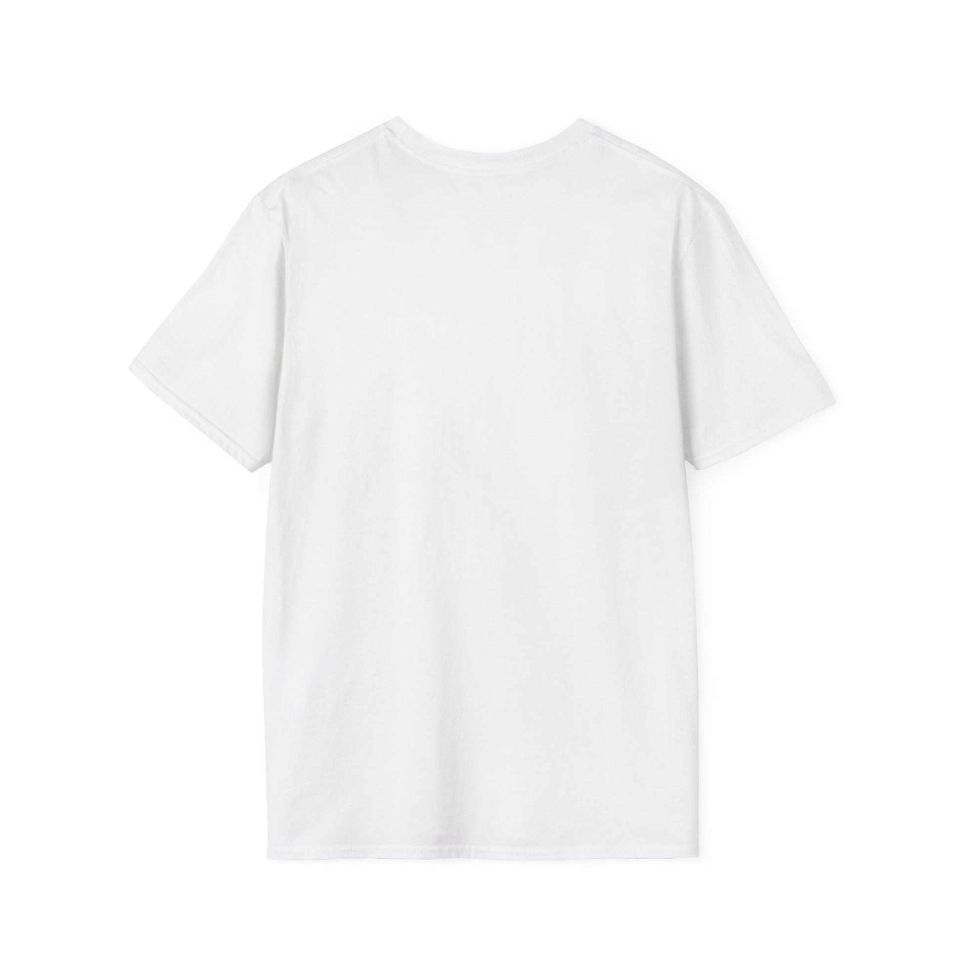Happy Cat T-Shirt | Fun Unisex Tee | Cute Gift for Cat Lovers | Feline Good Today Shirt | Casual Wear & Birthday Gift Back White