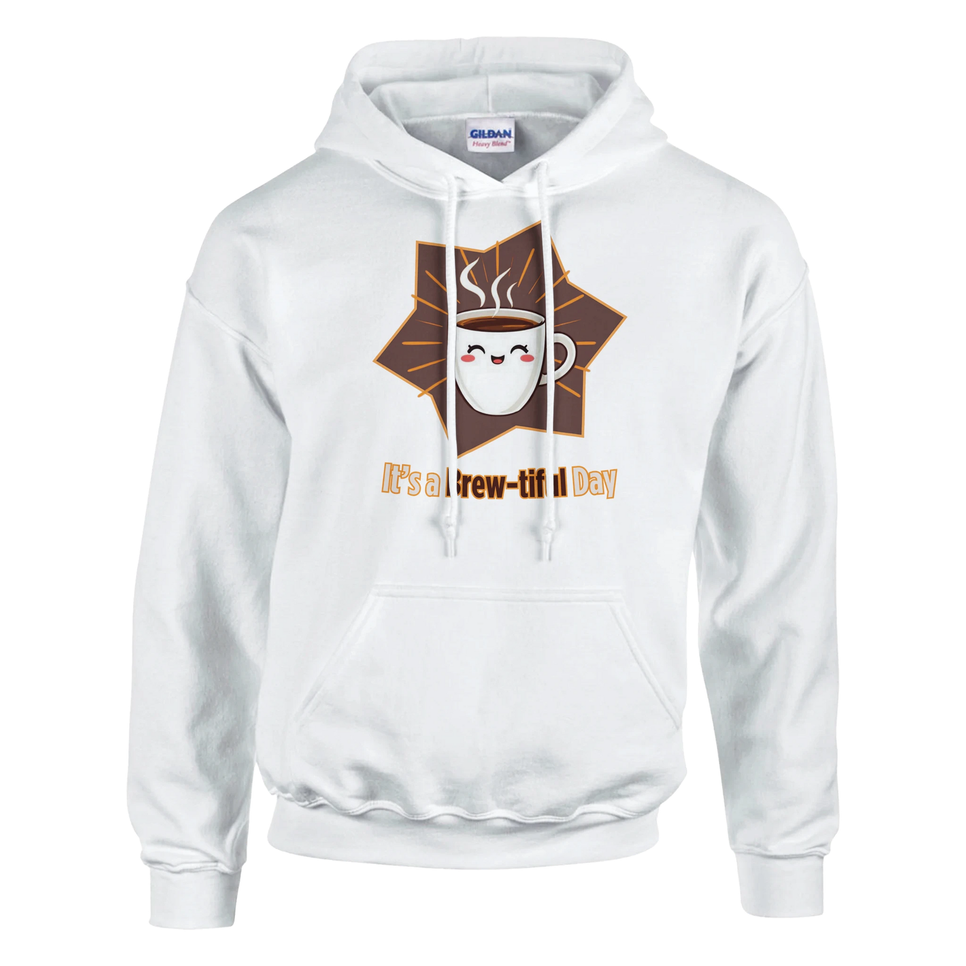 It’s a Brew-tiful Day Classic Unisex Pullover Hoodie White