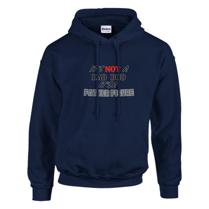 Its not a dad bod its a father figure Classic Unisex Pullover Hoodie Navy